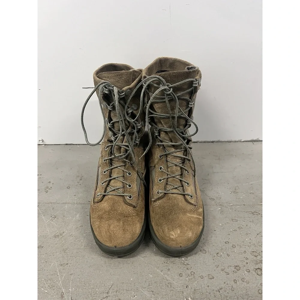 Belleville Men's Military Tactical Combat Boots M Suede Nylon Lace-Up Hiking 5 W